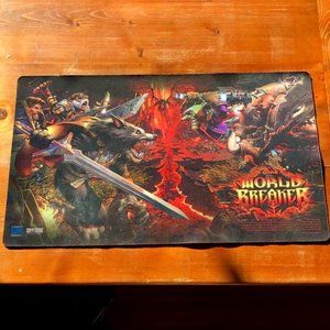 2010 World Of Warcraft Cryptozoic World Breaker Play Mat